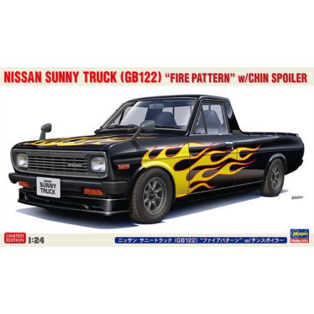 Hasegawa Nissan Sunny Truck (GB122) With Chin Spoiler makett