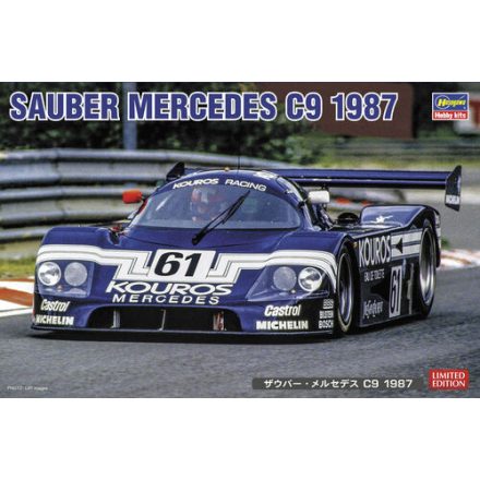 Hasegawa Sauber Mercedes C9 1987 makett