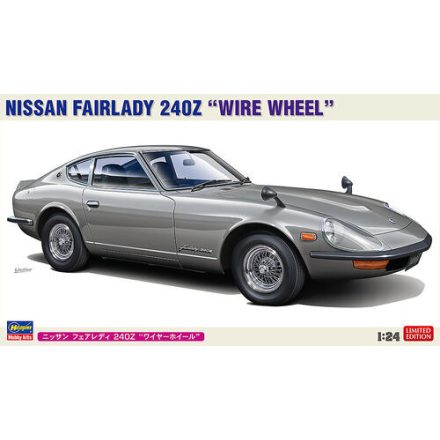 Hasegawa Nissan Fairlady 240Z 'Wire Wheel' makett