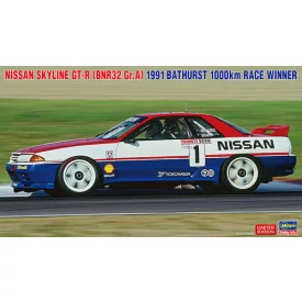   Hasegawa Nissan Skyline GT-R (BNR32 Gr.A) 1991 Bathurst 1000 km Race Winner makett