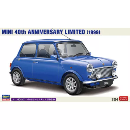 Hasegawa Mini Cooper 40th Anniversary Limited (1999) makett