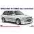Hasegawa Toyota Starlet EP71 Turbo-S (3 Door) Custom Version makett