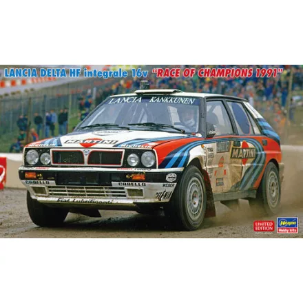 Hasegawa Lancia Integrale 16V - Race of Champions 1991 makett
