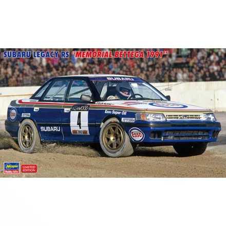 Hasegawa Subaru Legacy RS - Memorial Bettega 1991 makett