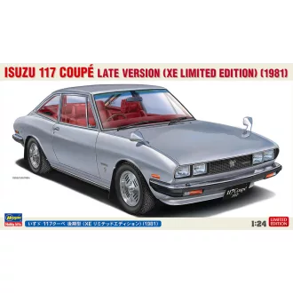   Hasegawa Isuzu 117 Coupe Late Version - XE Limited Edition (1981) makett
