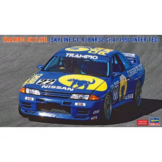   Hasegawa Nissan Skyline GT-R (BNR32 Gr. A) / Trampio 1990 Inter Tec makett