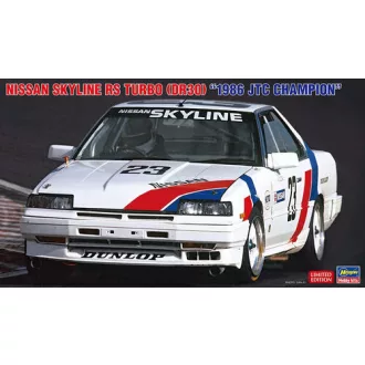   Hasegawa Nissan Skyline RS Turbo (DR30) - 1986 JTC Champion makett
