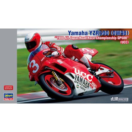 Hasegawa Yamaha YZR500 (OW98) "1988 All Japan Road Race Championship GP500" makett