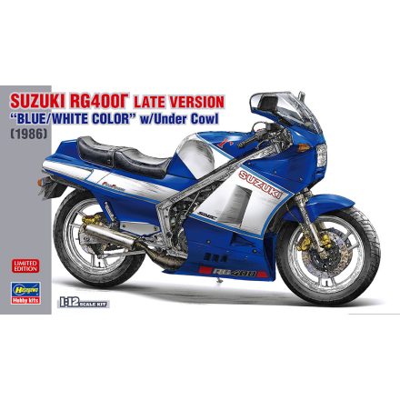Hasegawa Suzuki RG400 Late Version "Blue/White Color" w/Under Cowl (1986) makett