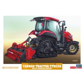 Hasegawa Yanmar Tractor YT5113A Delta Crawler/Rotary makett