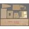 Hasegawa QG24 Wooden Deck Carrier Akagi Three Fligh Deck - makett feljavító készlet