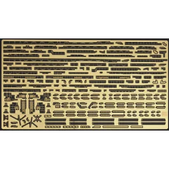   Hasegawa QG26 IJN Carr Akagi Photo Etched Parts Set A - fotómaratott kiegészítő