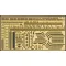 Hasegawa QG27 St B IJN Carr Akagi Photo Etched Parts - fotómaratott kiegészítő