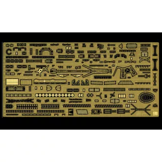   Hasegawa QG38 IJN Light Cruiser Agano Class Detail Up Parts Basic B - makett feljavító készlet
