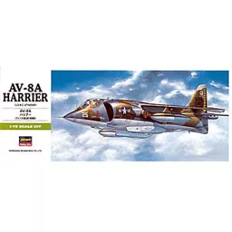 Hasegawa AV-8A Harrier - katonai repülő makett