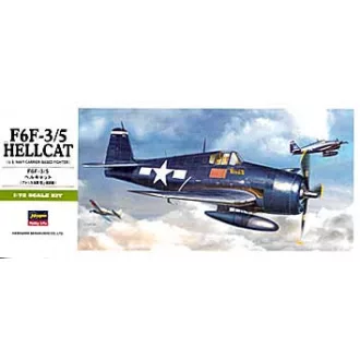 Hasegawa F6F-3/5 Hellcat - katonai repülő makett