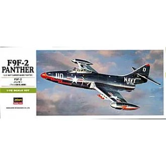 Hasegawa F9F-2 Panther - katonai repülő makett
