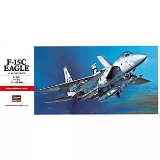 Hasegawa F-15C Eagle - katonai repülő makett