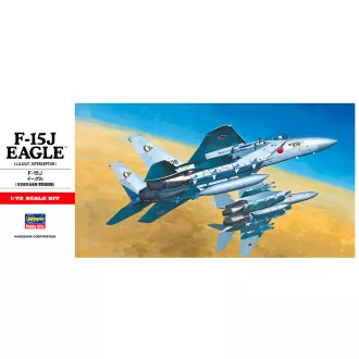Hasegawa F-15J Eagle - katonai repülő makett