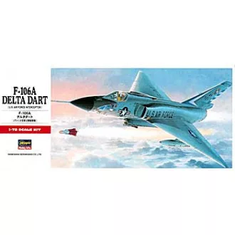 Hasegawa F-106A Delta Dart - katonai repülő makett