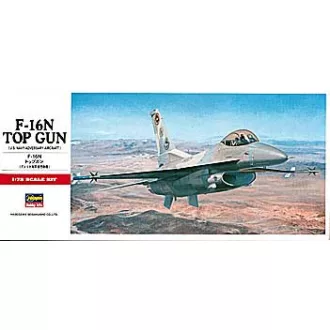 Hasegawa F-16N Top Gun - katonai repülő makett
