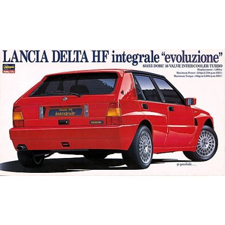 Hasegawa Lancia Delta HF Integrale Evoluzione makett