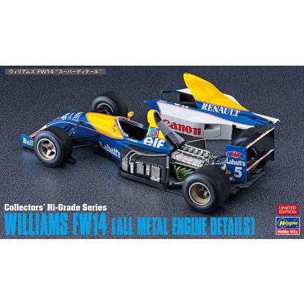 Hasegawa Williams FW14 (All Metal Engine Details) makett