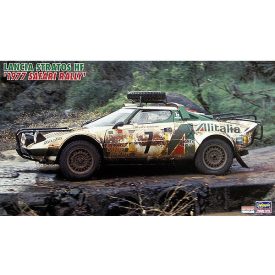 Hasegawa Lancia Stratos HF 1977 Safari Rally makett