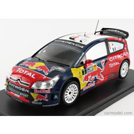  EDICOLA CITROEN C4 WRC REDBULL TOTAL N 1 RALLY DEUTSCHLAND 2008 S.LOEB - D.ELENA