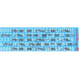 HAD Német II.VH-s toronyszámok matrica part 6