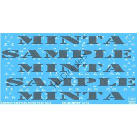 HAD German Tactical symbols WWII. part 2. 1943-1945