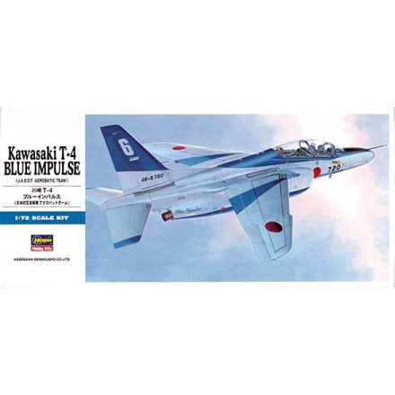 Hasegawa Kawasaki T-4 Blue Impulse makett