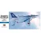 Hasegawa T-4 Blue Impulse - katonai repülő makett