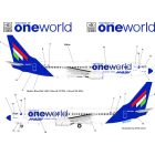 HAD Boeing 737-800 Malév One world