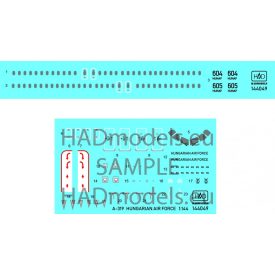 HAD A-319 Hungarian Air Force matrica