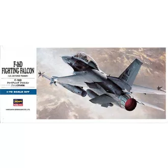 Hasegawa F-16D Fighting Falcon - katonai repülő makett