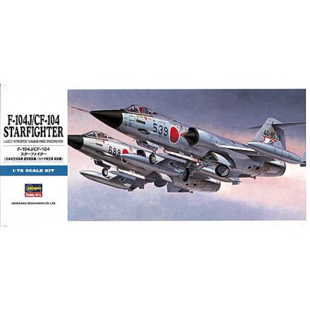 Hasegawa F-104J/CF-104 Starfighter makett