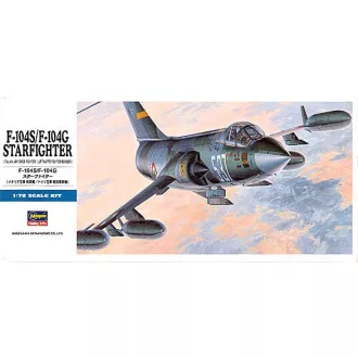 Hasegawa F-104S/F-104G - katonai repülő makett