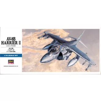 Hasegawa AV-8B Harrier II - katonai repülő makett