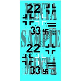 HAD FW 190 F-8 ( German black 22, 33)