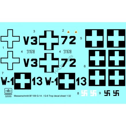 HAD Messerschmitt Bf 109 G-6 Trop; G-14