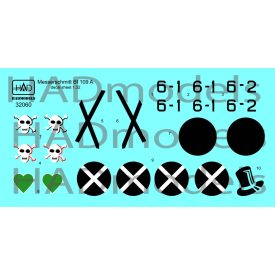 HAD Messerschmitt BF 109 A matrica