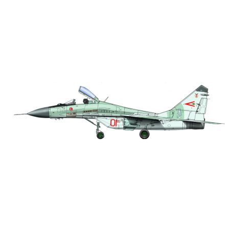 HAD MiG-29 magyar szolgálatban, régi orosz festéssel 1:32 matrica
