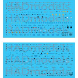 HAD MiG-29 orosz feliratú matrica