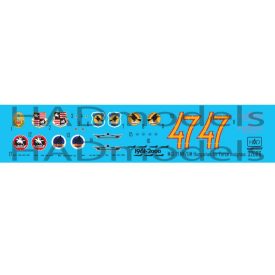 HAD MiG-21 MF/UM Magyar Légierő jelzései matrica