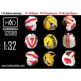   HAD F-14 Sisak festések 1.rész (VF-1 / VF-111 / VF-84) matrica