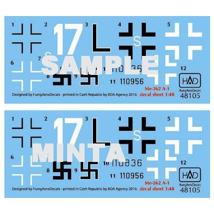 HAD Messerschmitt Me 262 A-1