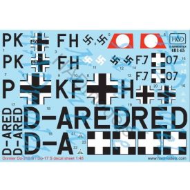 HAD Dornier Do-215 B/ Do-17 S ( Magyar, Német, Orosz)