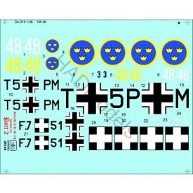   HAD Dornier Do-215 B-4 / Do-17S ( Hungarian, Swedish, German)