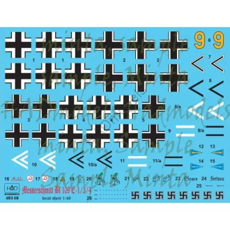 HAD Me Bf 109 E1/3/4 (Kieki, Grace, Fortuna, Motti)